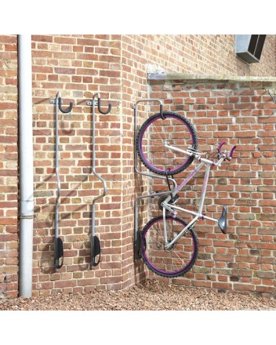 Support de Rangement pour Vélo MOTTEZ Mural avec Platine (1 vélo)